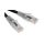 Kabel kategorii 6, Czarny, Wtyk RJ45/męski RJ45dł.: 2m, mat. koszulki: LSZH
