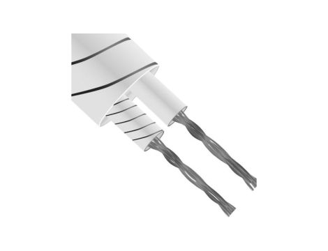 Przewód termoparowy J, -60 → +350 C., dł. 25m, izolacja: Włókno szklane, 1-żyłowy, RS PRO