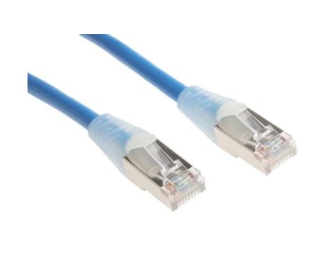 Kabel kat. 5e F/UTP Niebieski 1m