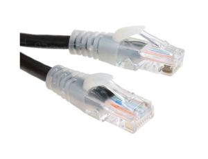 Kabel kat. 5e U/UTP Czarny 5m