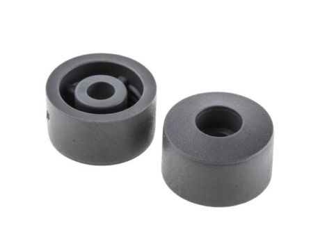 Nóżki antywibracyjne, Ø 15.5mm, materiał: PE, RS PRO