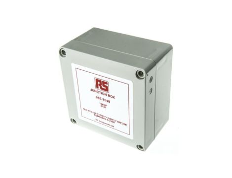 Puszka rozgałęźna grzewcza 125 x 75 x 125mm, RS PRO