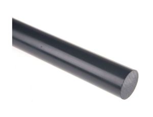 Pręt z polichlorku winylu PVC, Ø 30mm x 1m, kolor: Szary