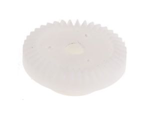 Przekładnia kątowa, POM, zęby: 40, Ścięte, skok: 0.5mm, kąt: 20, otwór: 4mm, 110 → 120HRR