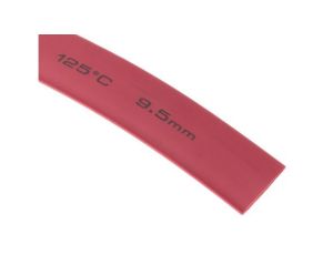 Osłona termokurczliwa 2:1, średnica 9.5mm, dł. 6m, RS PRO