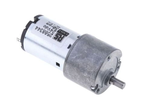 Motoreduktor DC, 30 obr./min, 30 Ncm, RS PRO