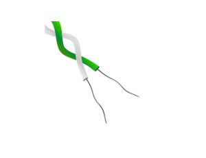 Przewód termoparowy K, -75 → +260 C., dł. 50m, izolacja: PTFE, 1-żyłowy, RS PRO