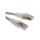 Kabel kategorii 6, Szary, Wtyk RJ45/męski RJ45dł.: 3m, mat. koszulki: LSZH