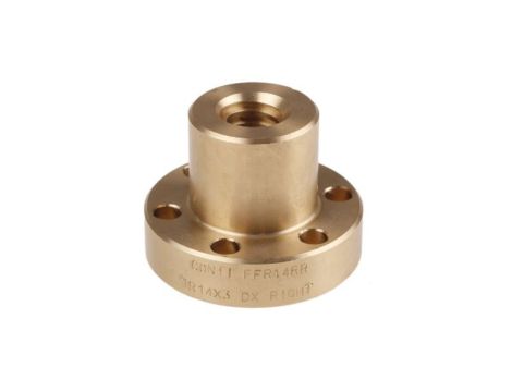 Nakrętka okrągła z kołnierzem Kołnierzowy okrągły 3mm 14mm 48mm 35mm RS PRO