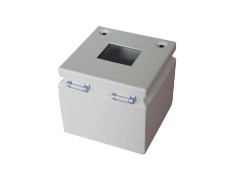 Puszka elektroinstalacyjna, 150 x 150 x 120mm, IP65, kolor Szary, materiał Stal, 0-wejściowa, RS PRO