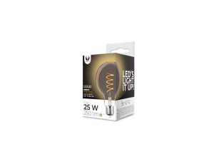 Żarówka LED Filament E27 G95 4W 230V 2000K 250lm SF złota Forever Light