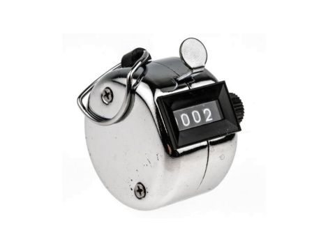 Licznik minut, sekund mechaniczny 4-cyfrowy RS PRO