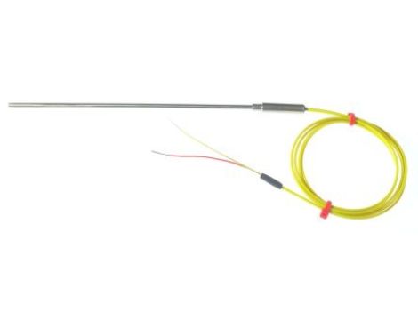 Termopara typ K do +1100C 250mm kabel 1m, Stal nierdzewna ANSI
