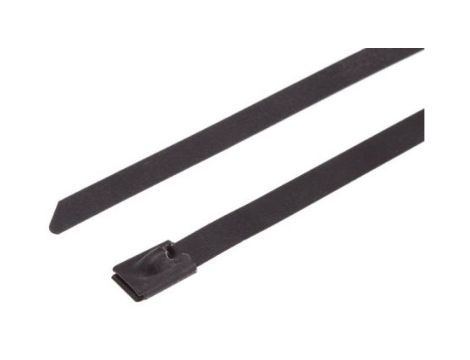 Opaska kablowa 1m 7.9 mm Stal nierdzewna z powłoką poliestrową 100 sztuk RS PRO