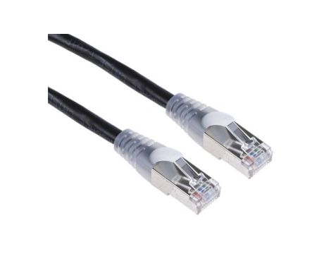 Kabel kat. 5e F/UTP Czarny 10m