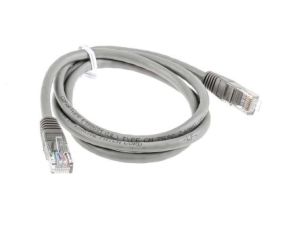 Kabel kat. 5e U/UTP Szary 1m