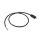 Kabel USB, dł. 0.5m, kolor: Czarny
