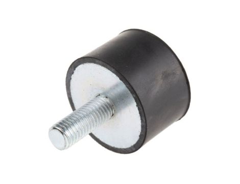 Mocowanie antywstrząsowe, M10, Ø 40mm, materiał: Guma naturalna 60Shore A, RS PRO
