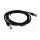 Kabel kategorii 6, Czarny, Wtyk RJ45/męski RJ45dł.: 2m, mat. koszulki: PVC