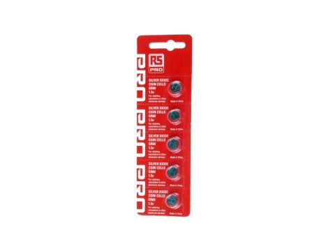 Bateria pastylkowa, SR69, 1.55V, 44mAh, RS PRO