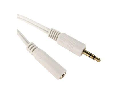 Kabel Jack audio, złącze A: Męskie, złącze B: Żeńskie, 2m