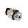 Adapter gwintowany prosty gwint – rura, 20 barów