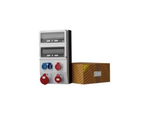 Rozdzielnica budowlana eXT 63A 32A 16A 2x230V Schuko Mennekes Doktorvolt 2360