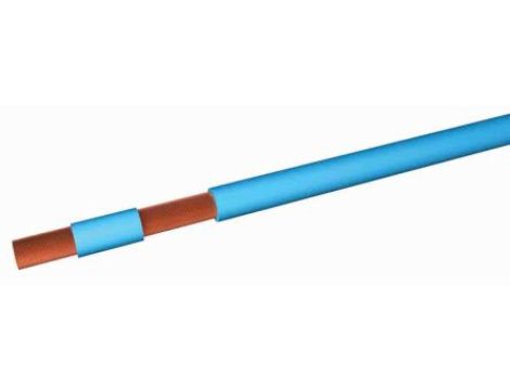 Przewód jednożyłowy linkowy, 16 mm, 6 AWG, PVC, 450/750 V, Niebieski, dł. 100m, RS PRO
