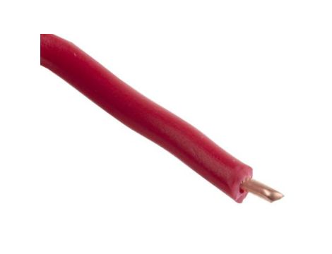 Jednożyłowy kabel sterowniczy CSA 1 mm, Maks. +70C 600 V Czerwony, RS PRO