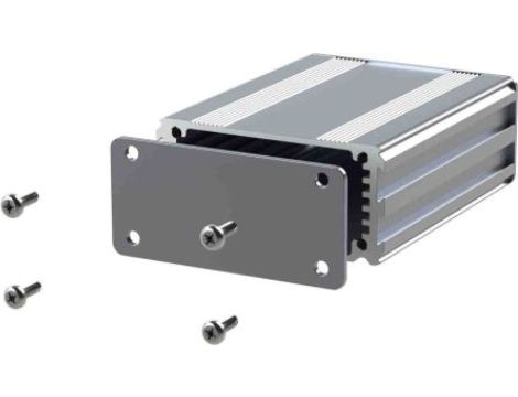 Obudowa urządzeń elektronicznych, aluminiowa, Srebrny, 40 x 63.5 x 30mm, RS PRO