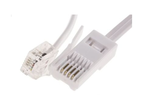 Przedłużacz kabla telefonicznego, dł. 3m, RJ11 / BT, RS PRO 495-0505 /3szt./