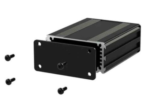 Obudowa urządzeń elektronicznych, Aluminium, Czarny, 80 x 63.5 x 30mm, RS PRO