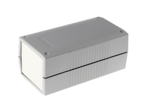 Obudowa urządzeń elektronicznych IP54, ABS, Szary, 190 x 100 x 80mm, RS PRO