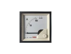Amperomierz analogowy panelowy 10 (Input) A, 100/5 (CT) A, 200 (Scle) A AC -10C do +65C RS PRO