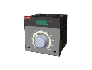 Regulator temperatury wł./wył. 2-wyjściowy, Uz 230 V AC, 96mm