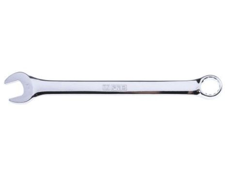 Klucz płasko-oczkowy, roz. 13 mm, dł. 180 mm, materiał: Stal chromowo-wanadowa, RS PRO