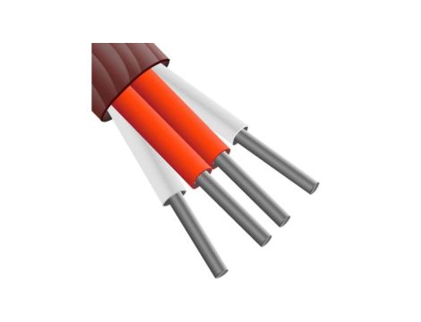 Przewód termoparowy RTD Nieekranowany, -50 → +200 C., dł. 25m, izolacja: Silikon, 7-żyłowy, RS PRO