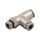 Adapter gwintowany teowy typu gwint – rura, 20bar