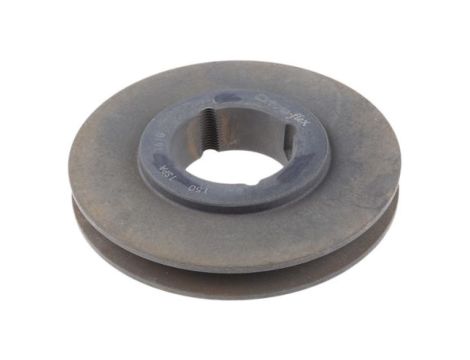 Krążek, śr. całkowita: 155.5mm, śr. otworu: 42mm, l. rowków: 1, Żeliwo, stal