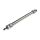 Siłownik dwustronnego działania ISO 6432 Ø 20mm, skok 160mm RS PRO