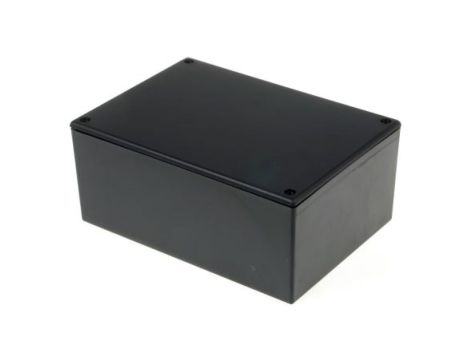 Obudowa Czarny, 177.8 x 127 x 76.2mm, RS PRO