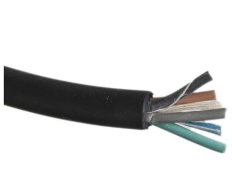 Sieciowy kabel zasilający 5 Core CPE Sheath Czarny 12.2mm od , 450 V, 750 V