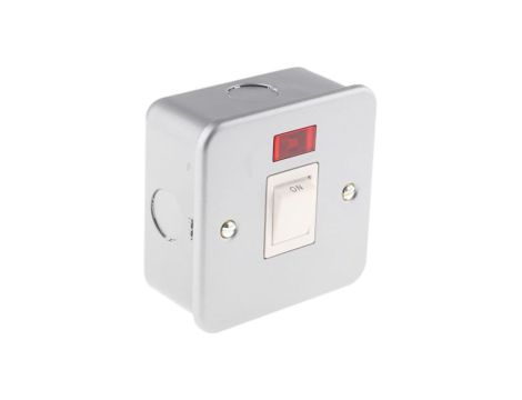 Kaseta sterownicza, RS PRO, 86.5mm x 86.5mm x 31.65mm