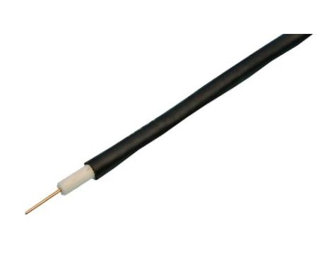 Kabel koncentryczny, 250m, RG6, Polichlorek winylu PVC, Czarny Bez zakończenia Bez zakończenia 250m, RS PRO Bez