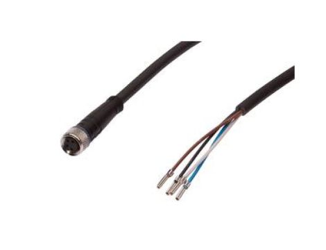 Złącze kablowe M8 proste żeńskie 4-pinowe końcówka niezarobiona 4x0.34mm PUR IP67 VK300375