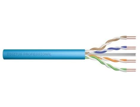 Kabel teleinformatyczny U/UTP kat.6A LS0H drut niebieski B2ca DK-1616-A-VH-5 /500m/