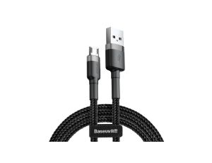 BASEUS Kabel USB 2.0 A / micro-B (wtyk / wtyk dwustronny) Quick Charge 3.0 czarny 3m