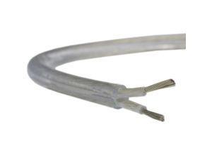 Przewód prądowy H03VV-F / OMY 300V 3x0,75 przezroczysty linka Alkri /100m/