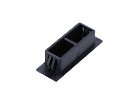 Zaślepka do przełącznic światłowodowych, Czarna, SC Duplex Extralink