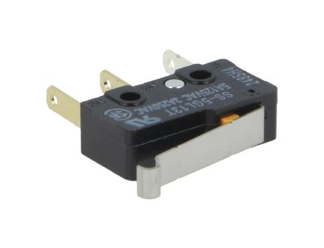 Mikroprzełącznik SNAP ACTION z dźwignią symulującą rolkę SS-5GL13T